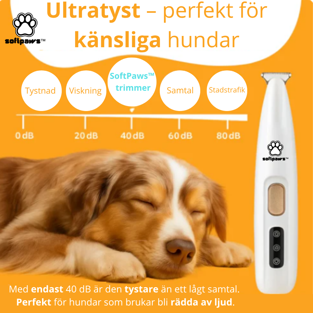 SoftPaw™ - Renare tassar på 2 minuter, utan att hunden stressar.