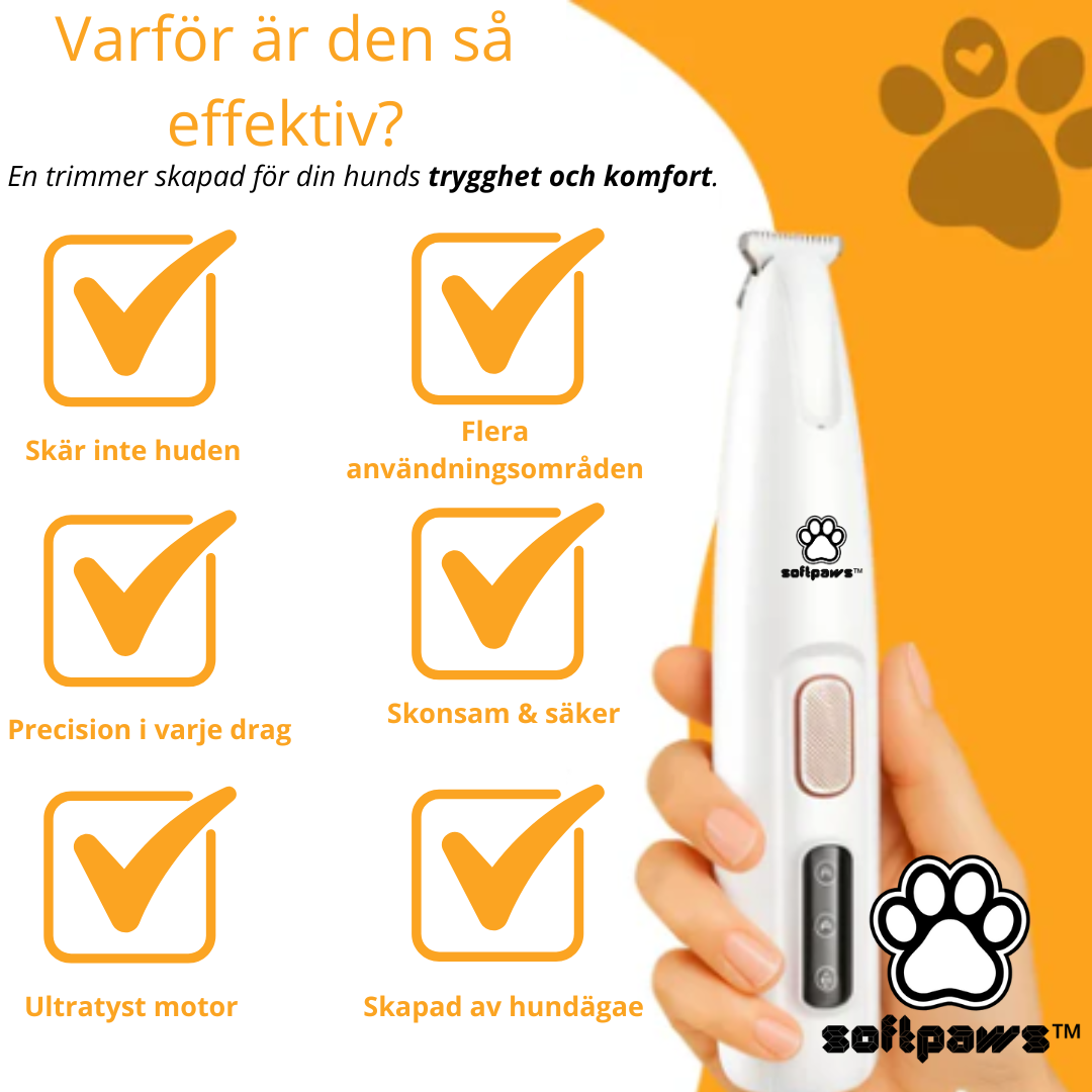 SoftPaw™ - Renare tassar på 2 minuter, utan att hunden stressar.